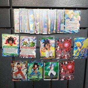 Dragon Ball Super‎ Card Game Lot Of 30 + cards, Super Rares, Commons, Holos - CA